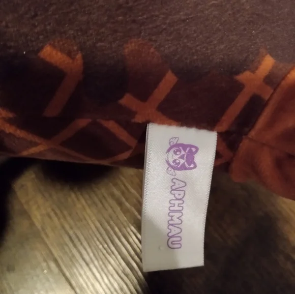 Aphmau Women's / Men's  MeeMeow Chocolate Ice Cream Plush Brown Size Large 11” - Picture 5 of 8